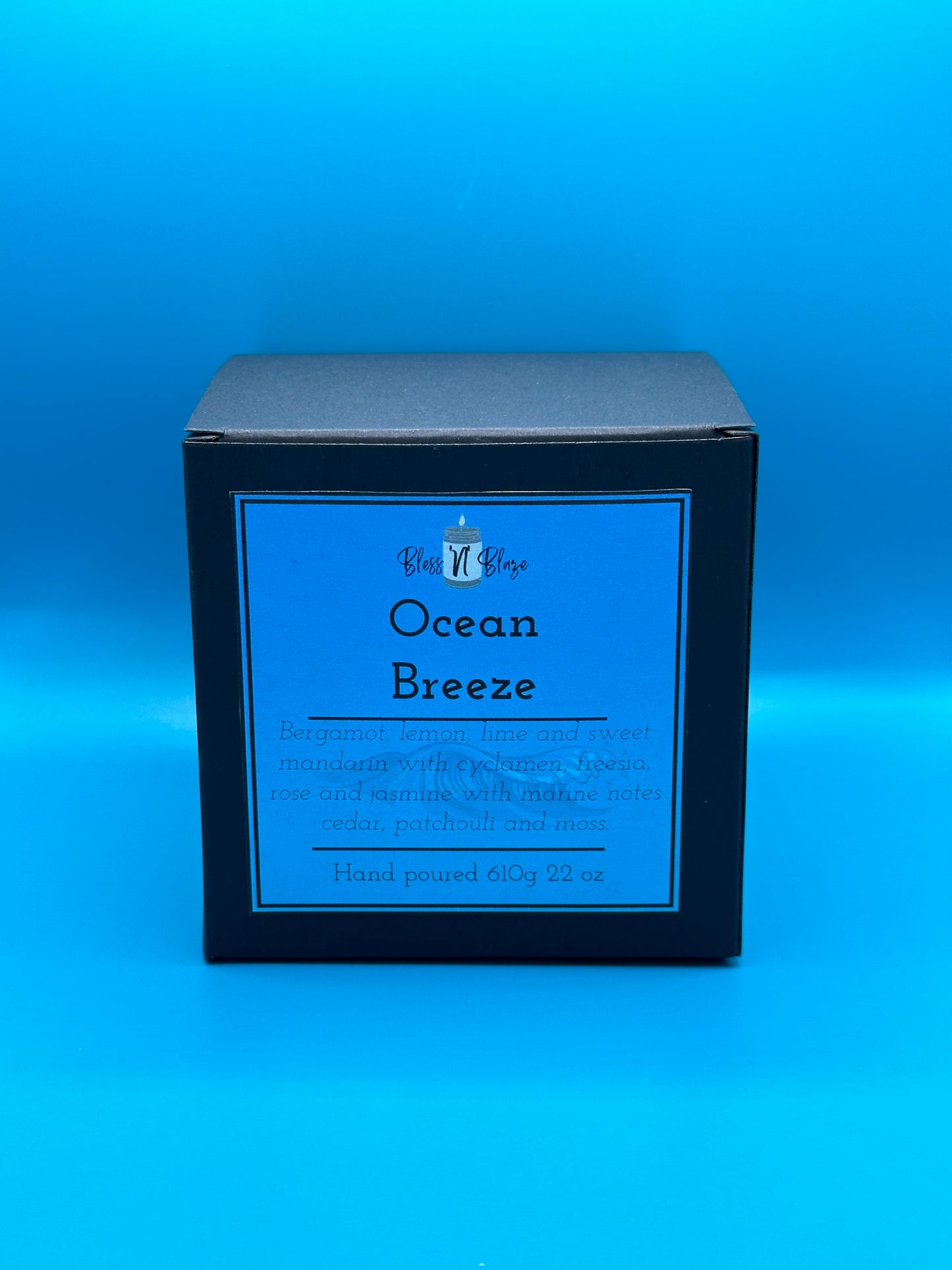 Caribbean Breeze – Sea Minerals & Kelp Soy Candle