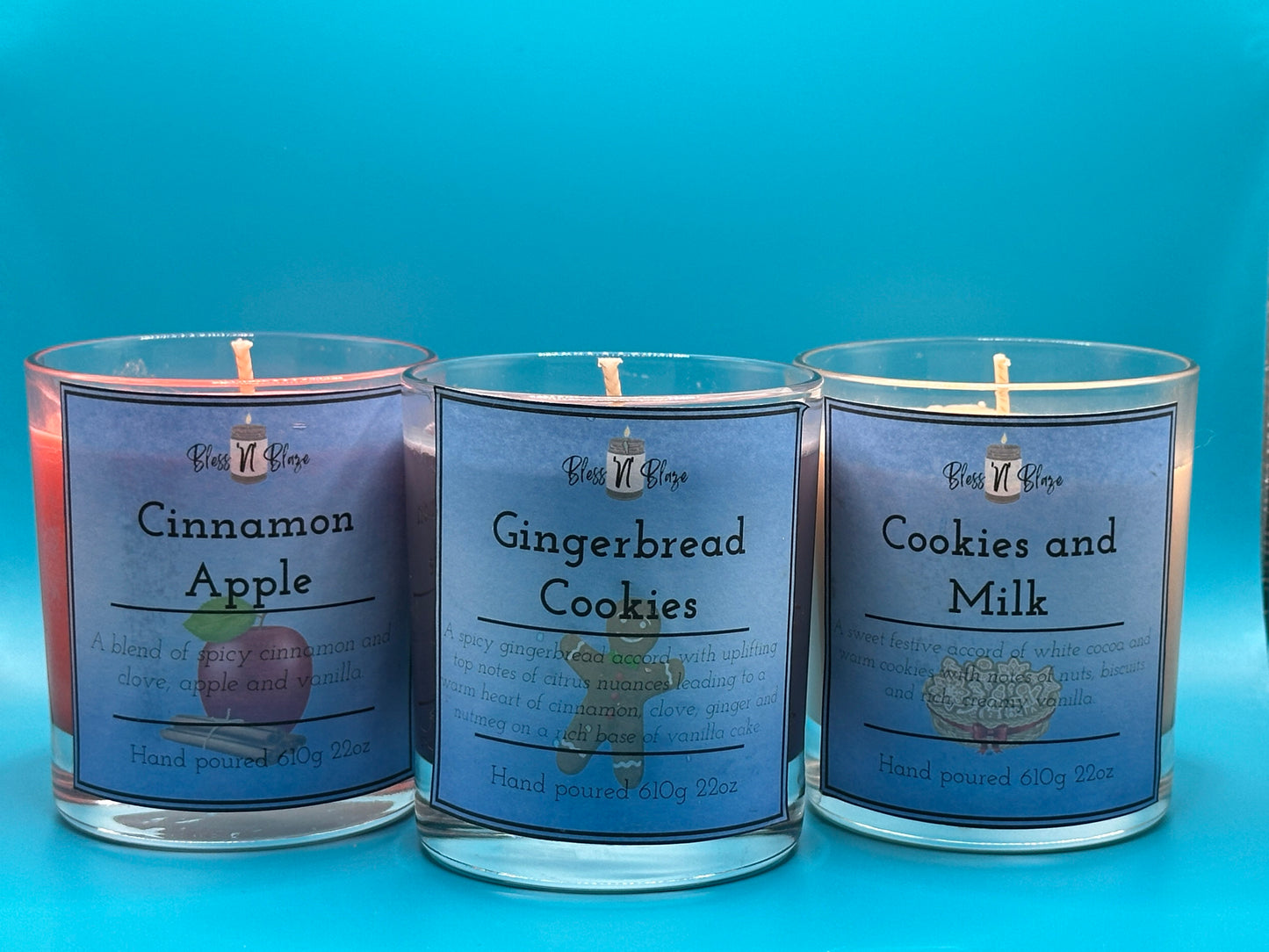 Cookies and Milk - Christmas Cookies Candle