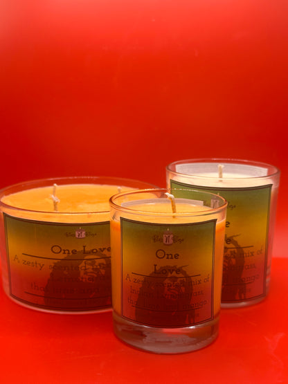One Love – Lime & Mango Soy Candle
