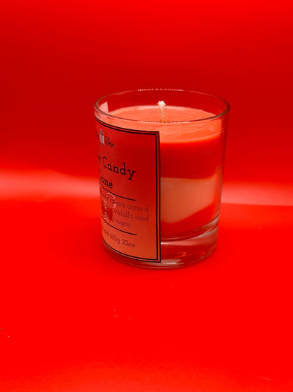 Sweet Candy Cane – Peppermint & Vanilla Soy Candle