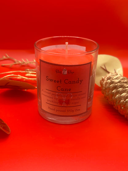 Sweet Candy Cane – Peppermint & Vanilla Soy Candle