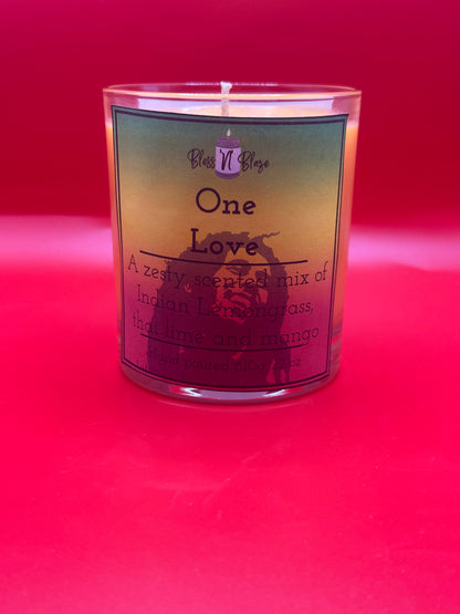 One Love – Lime & Mango Soy Candle