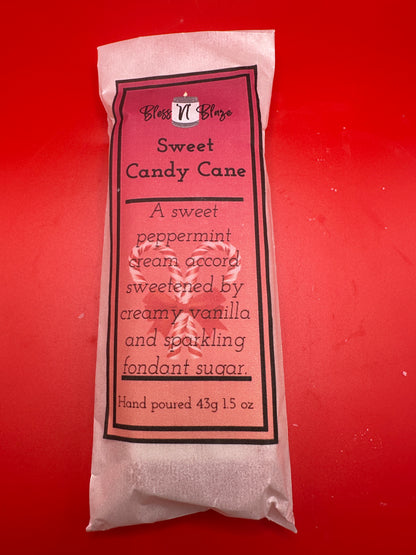 Bless ‘N’ Blaze Sweet Candy Cane Wax Melt Snap Bar