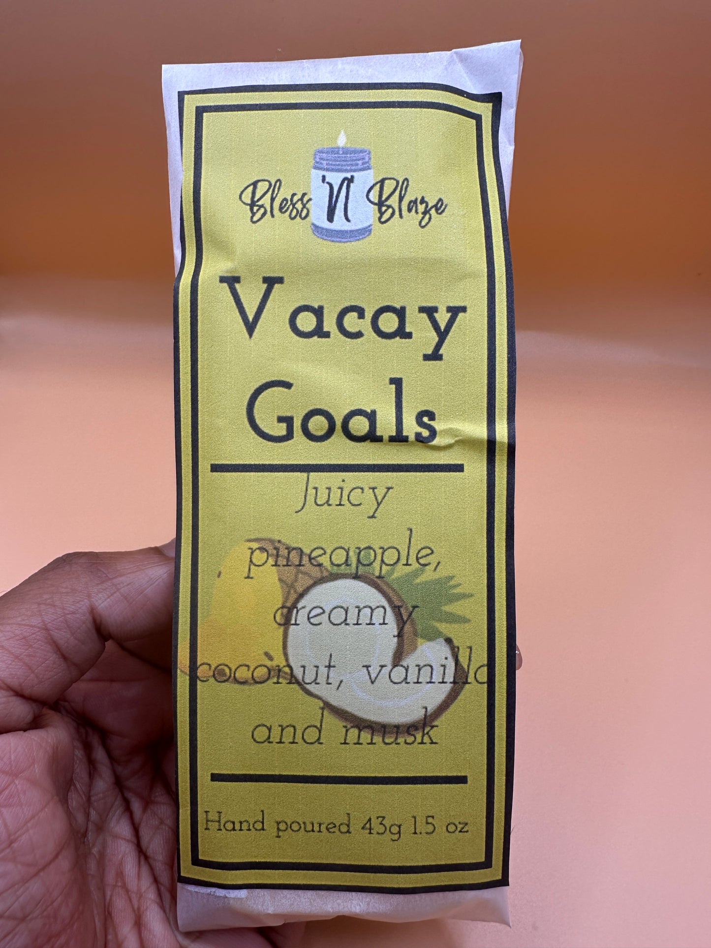 Bless 'N' Blaze Vacay Goals Wax Melts