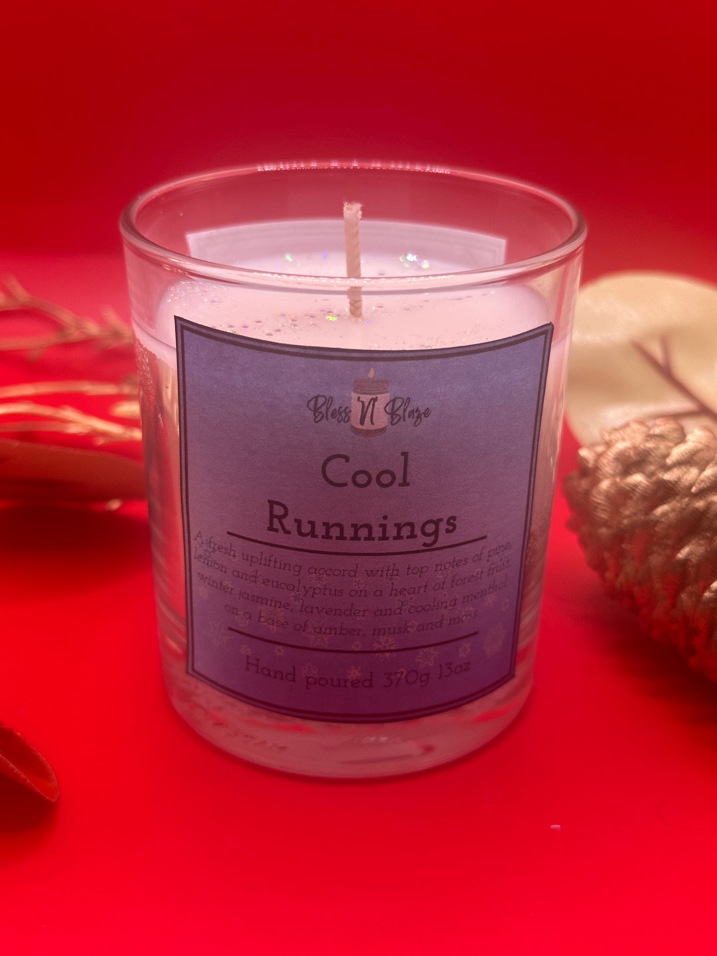 Cool Runnings – Pine, Lemon & Eucalyptus Soy Candle