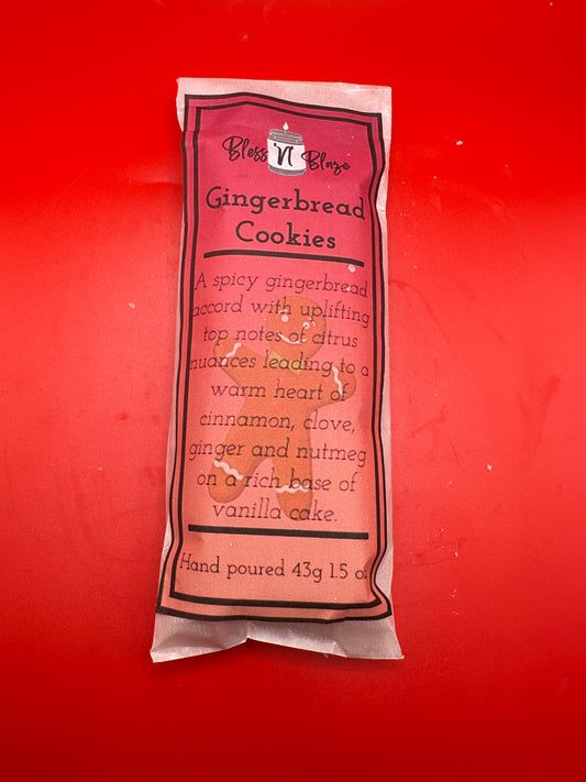 Bless ‘N’ Blaze Gingerbread Cookies Wax Melt Snap Bar