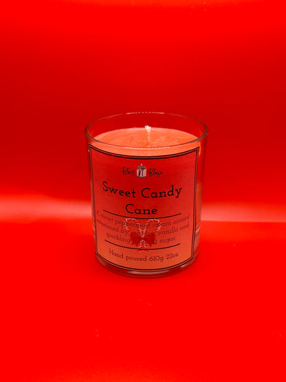 Sweet Candy Cane – Peppermint & Vanilla Soy Candle