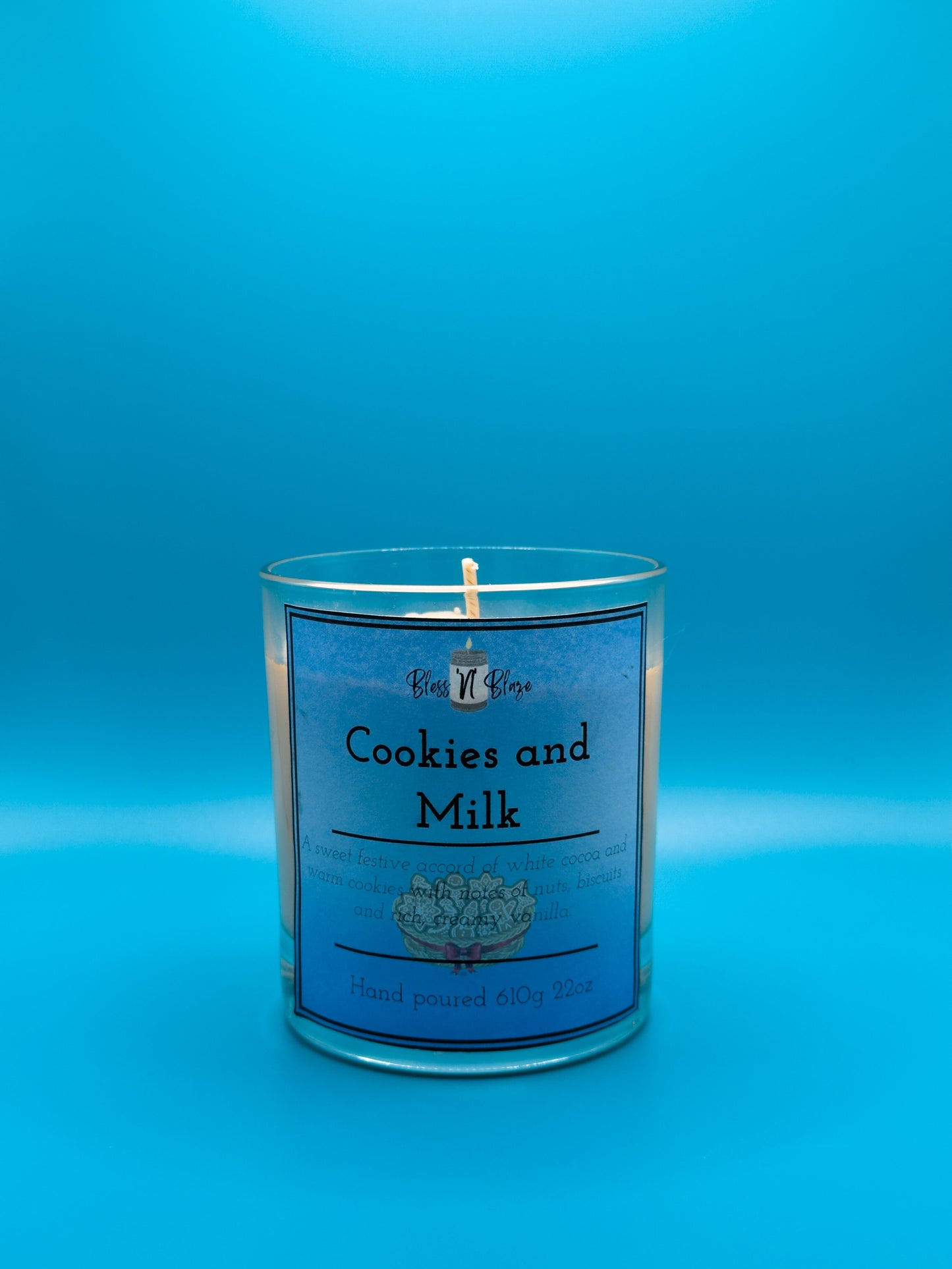 Cookies and Milk - Christmas Cookies Candle