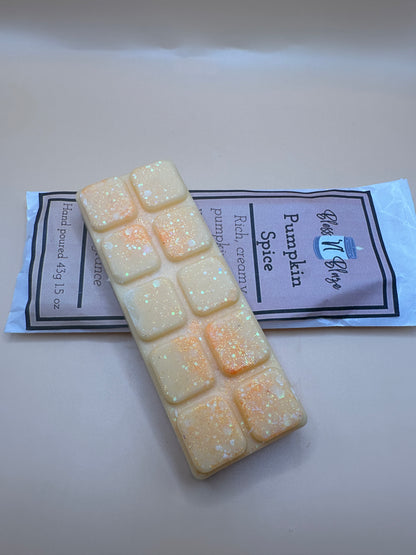 Bless ‘N’ Blaze Pumpkin Spice Wax Melt Snap Bar