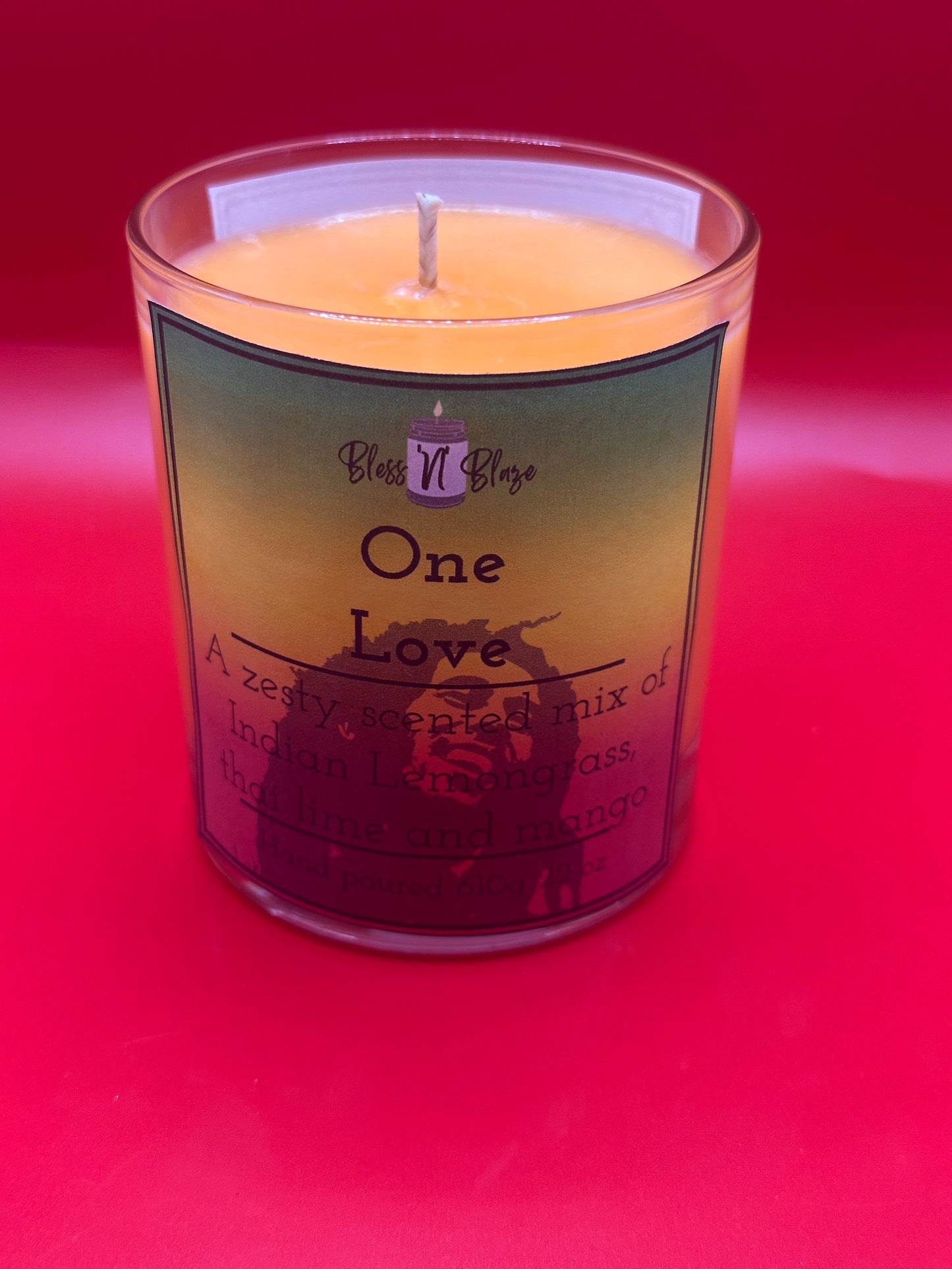One Love – Lime & Mango Soy Candle