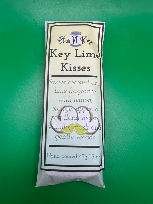 Bless ‘N’ Blaze Key Lime Kisses Wax Melt Snap Bar