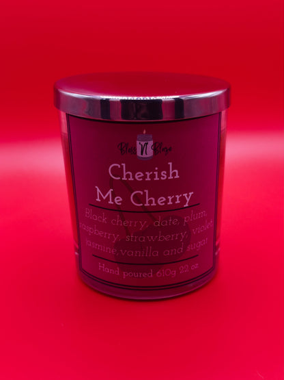 Bless 'N' Blaze Cherish Me Cherry Candle