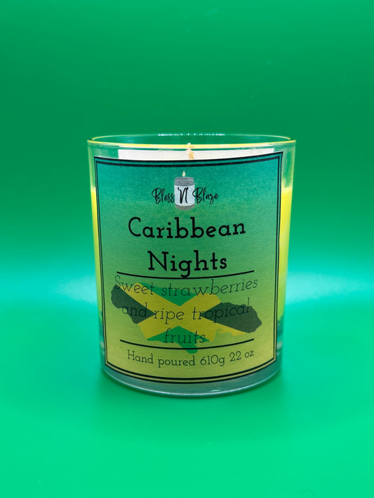 Caribbean Nights – Tropical Fruits Soy Candle
