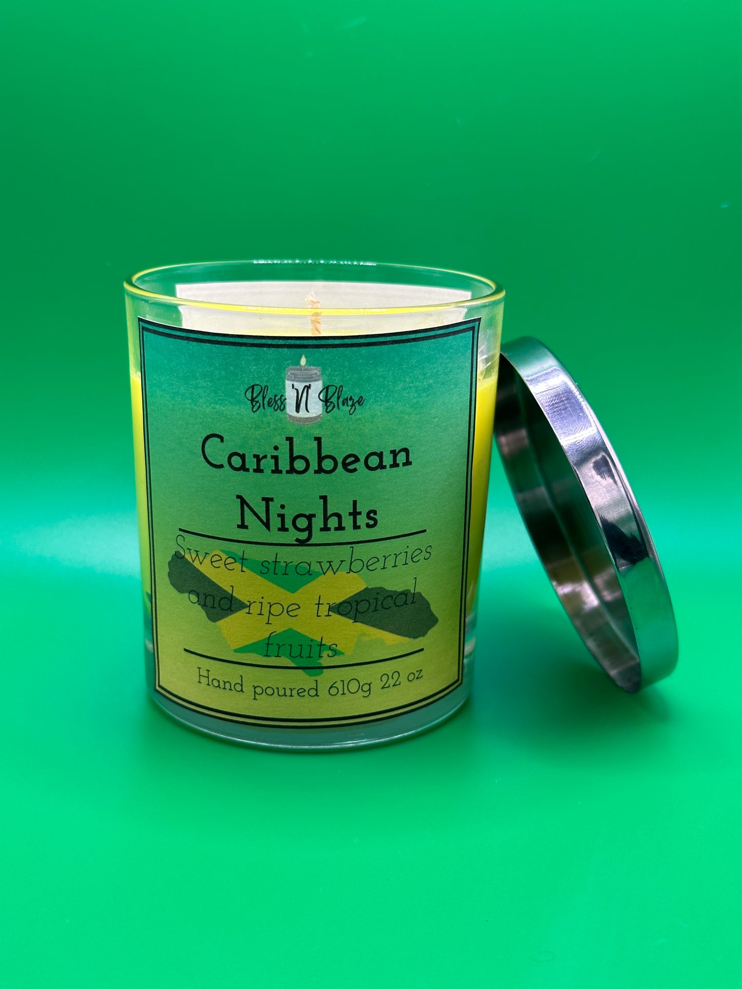 Caribbean Nights – Tropical Fruits Soy Candle