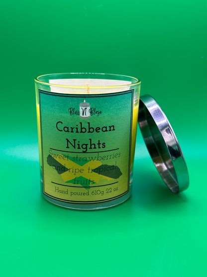 Caribbean Nights – Tropical Fruits Soy Candle