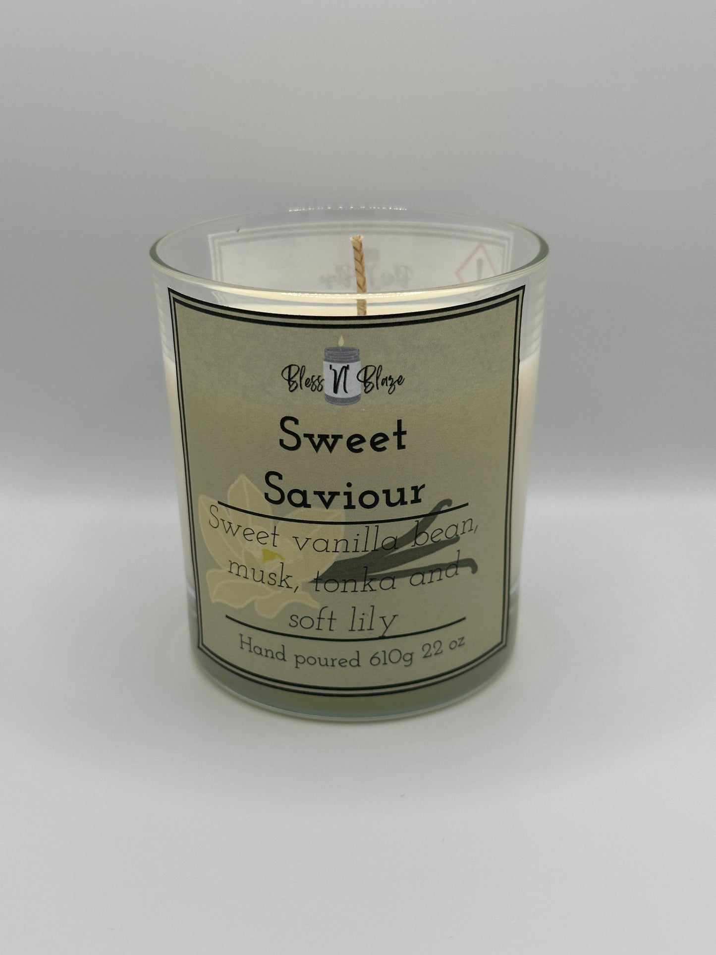 Sweet Saviour – Vanilla Bean Soy Candle