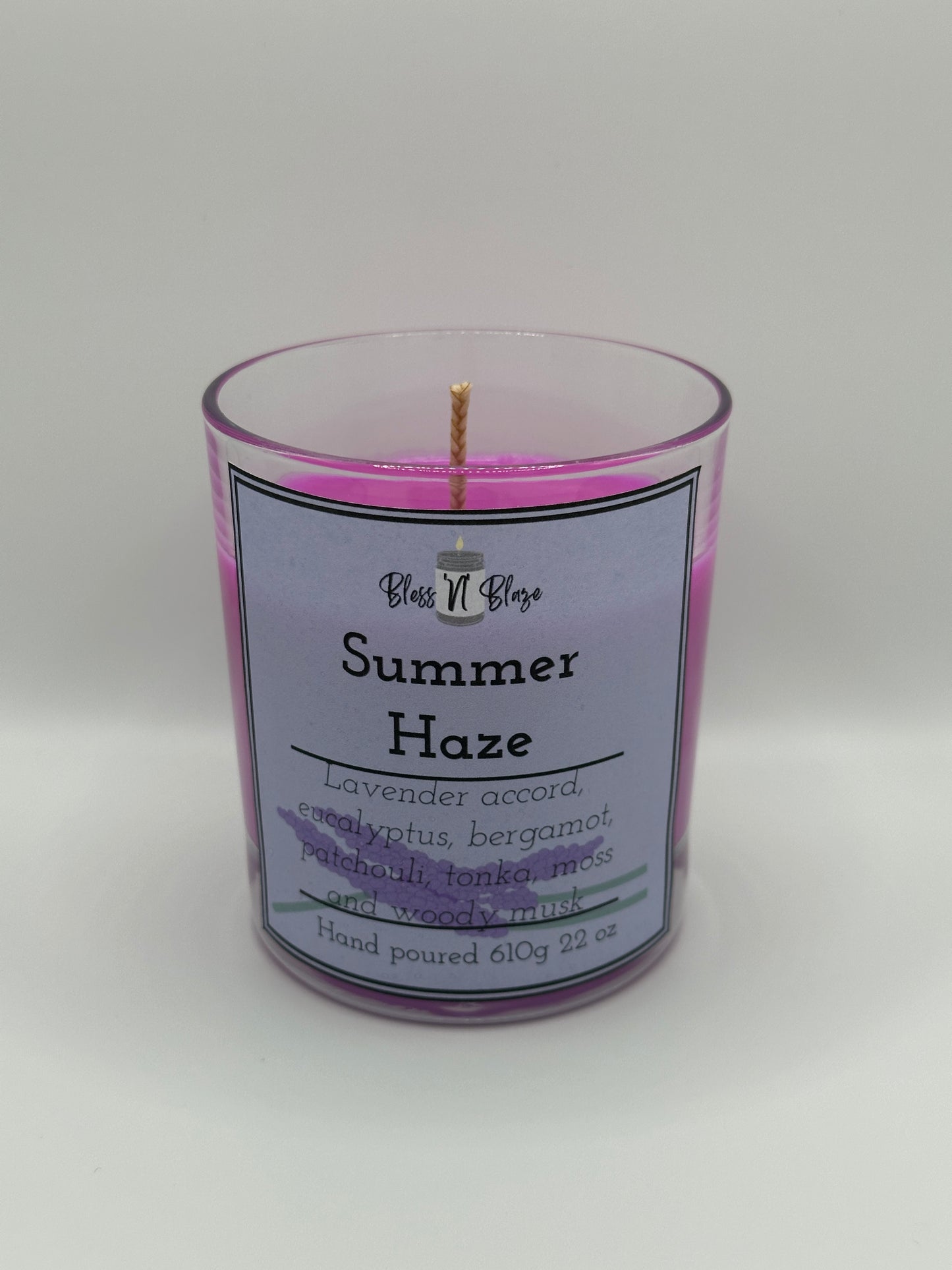 Summer Haze – Lavender Soy Candle