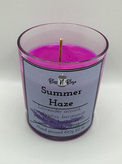 Summer Haze – Lavender Soy Candle