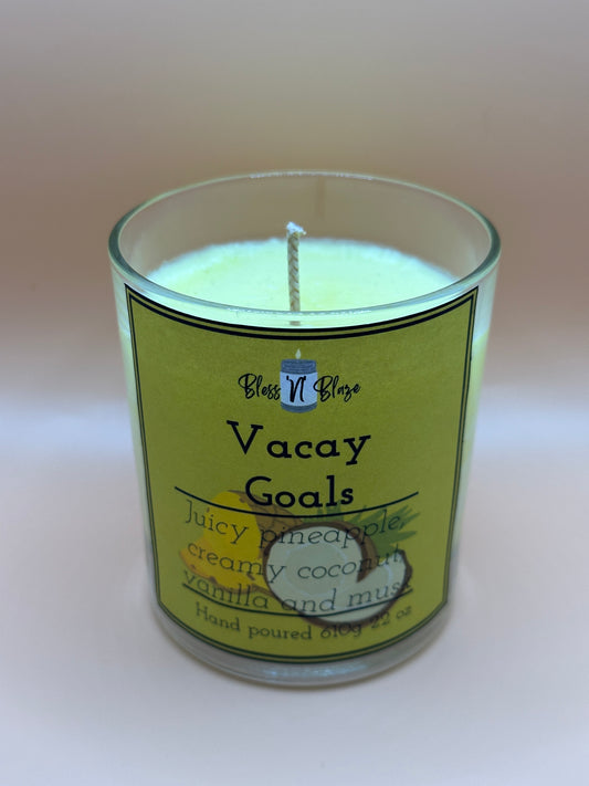 Vacay Goals – Pina Colada Soy Candle