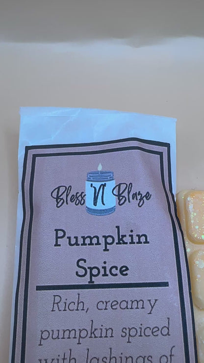 Bless ‘N’ Blaze Pumpkin Spice Wax Melt Snap Bar