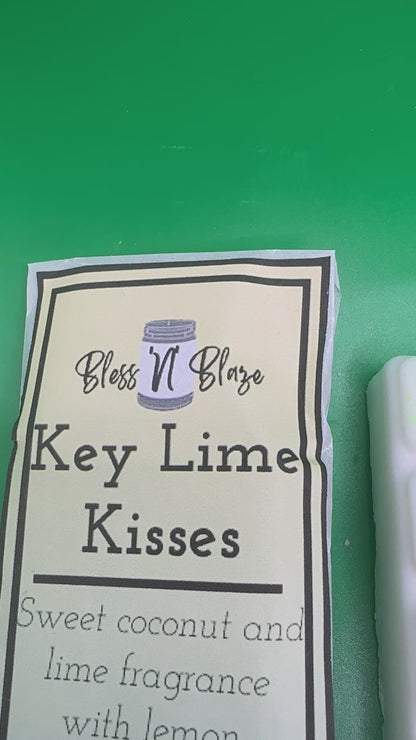 Bless ‘N’ Blaze Key Lime Kisses Wax Melt Snap Bar