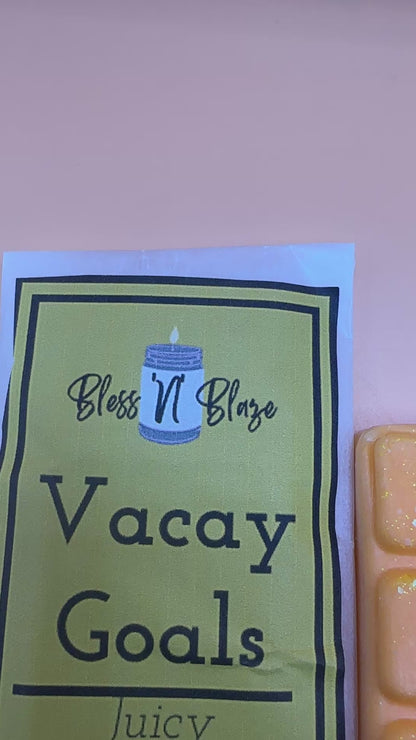Bless 'N' Blaze Vacay Goals Wax Melts